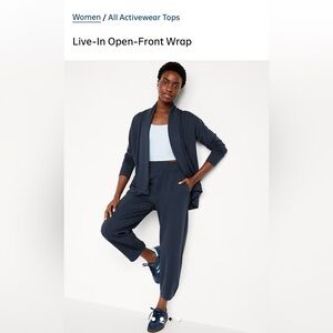 Old Navy Women’s Live In French Terry Cardigan, Size S, NWOT